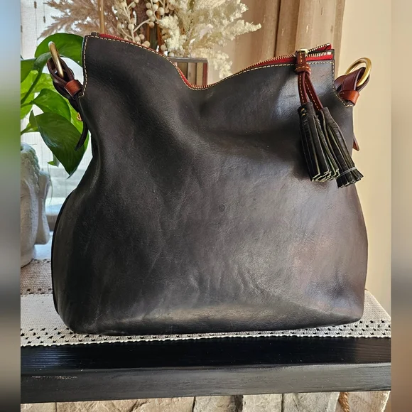 Dooney & Bourke Florentine Leather Mackenzie Bag - Picture 3 of 15